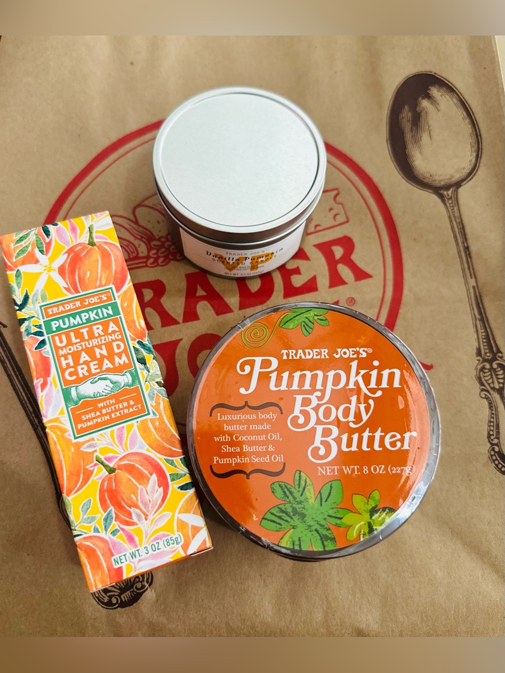 Pumpkin Body Butter & Ultra Moisturizing Hand Cream - VanillaPumpkin scentCandle